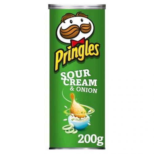 Pringles Sour Cream & Onion Crisps 200G